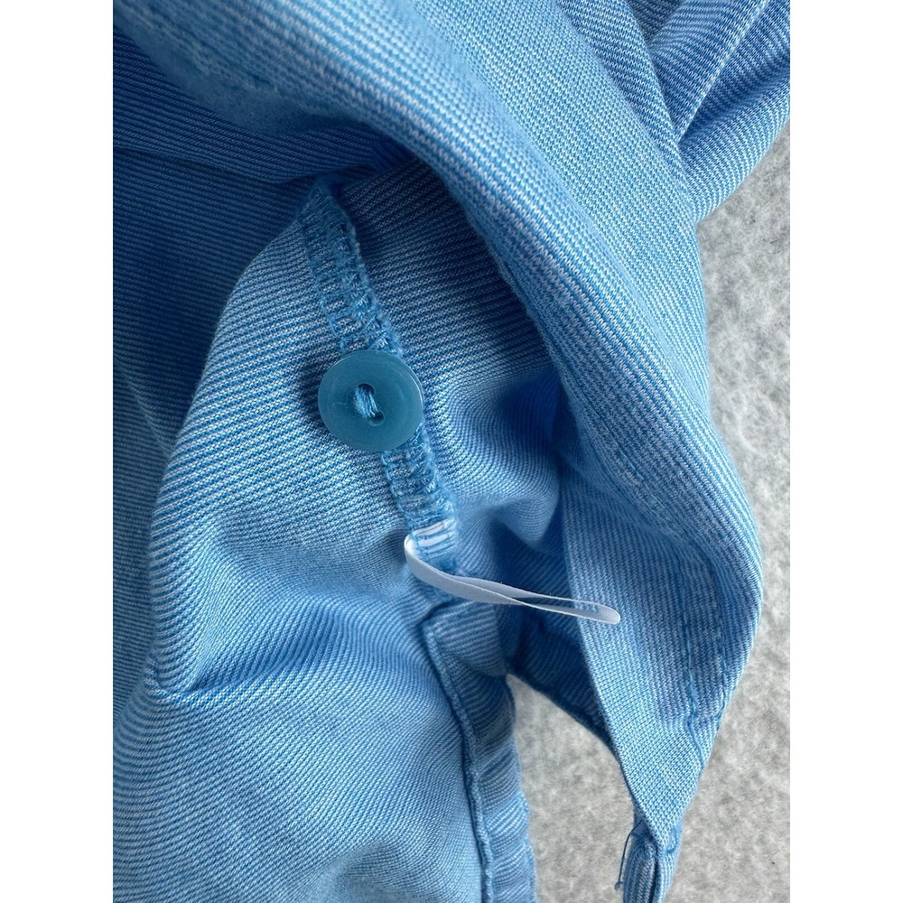 Peter Millar Mens Polo Shirt‎ Size XXL Light Blue 100% Cotton Shadow Wood Logo - Picture 9 of 16